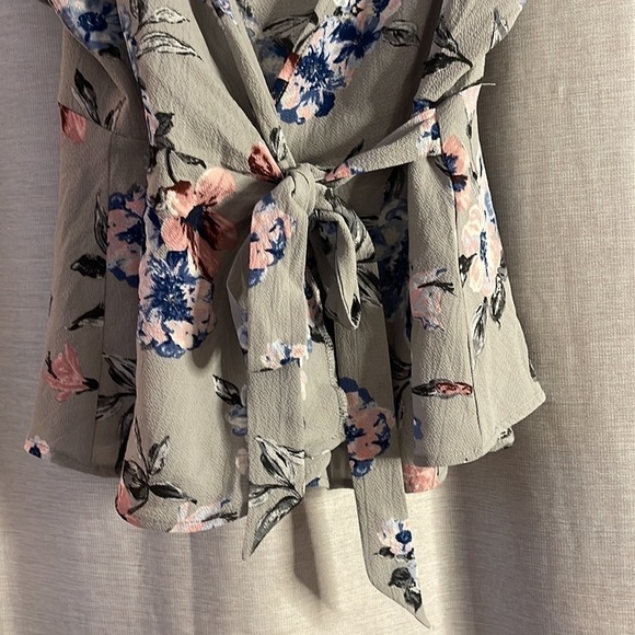 MONTEAU FLORAL WRAP TANK - Picture 4 of 5